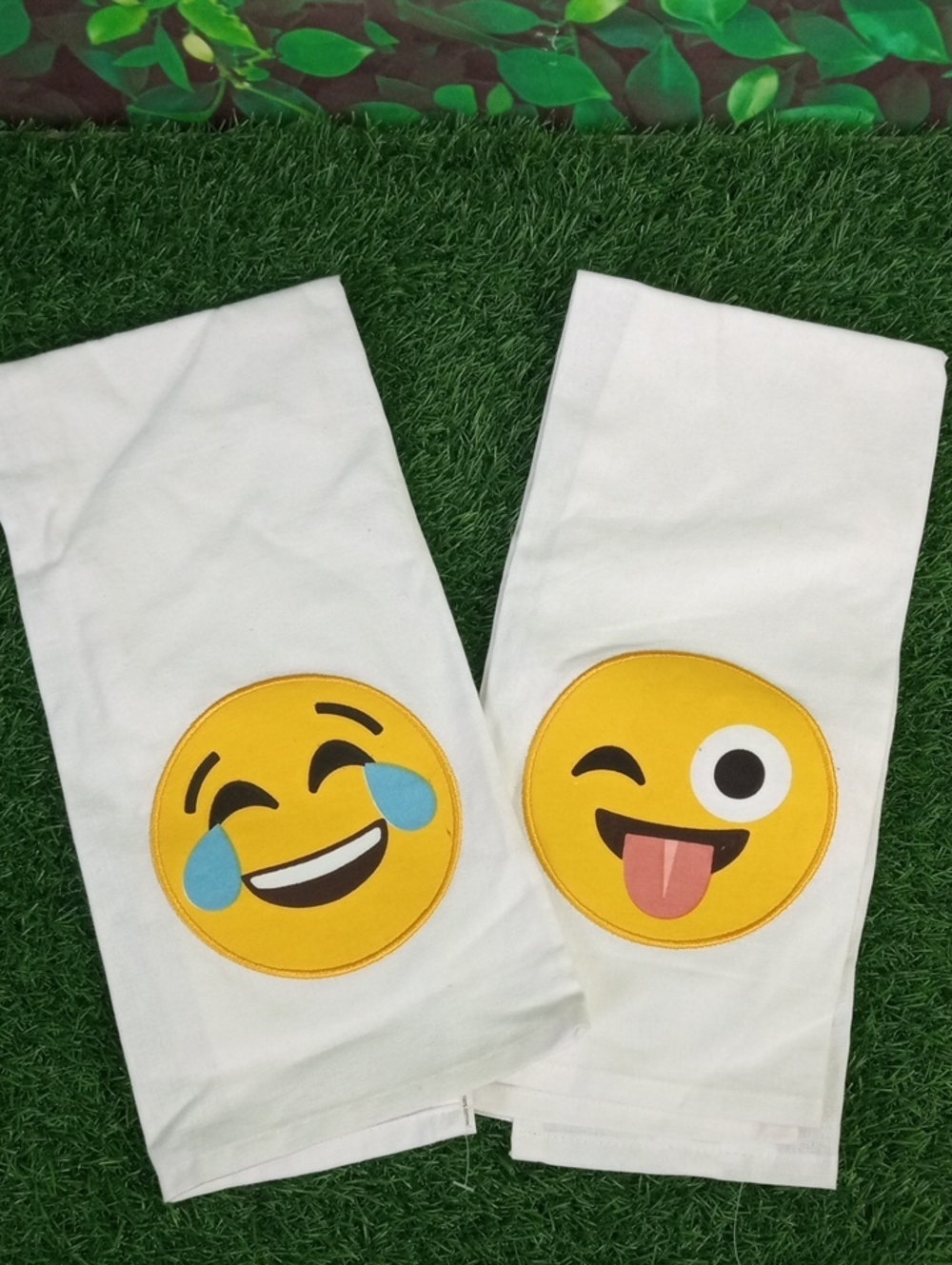 💩 Emoji Face Dishtowels